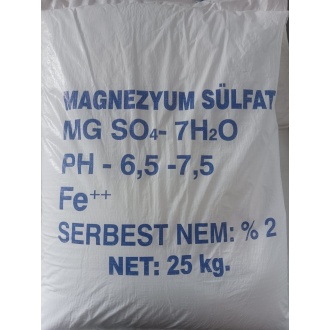 MAGNEZYUM SÜLFAT - YERLİ